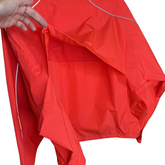 Fabletics Tempo Lightweight Windbreaker in Neon Coral, L - Picture 7 of 8